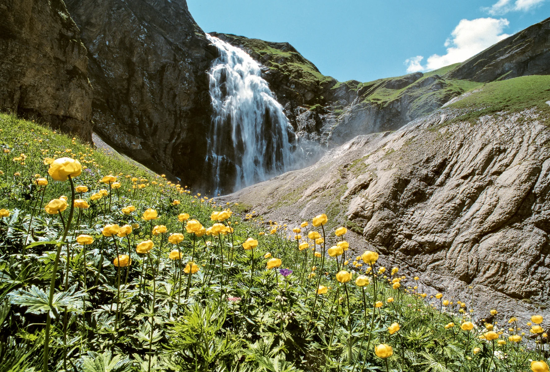 Engstligenfall waterfall, Switzerland